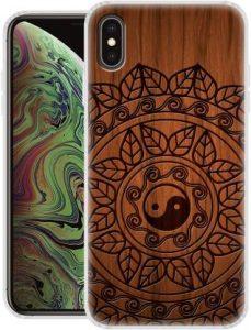 Nainz Back Cover for Apple iPhone XS Max (Multicolor, Grip Case, Silicon)