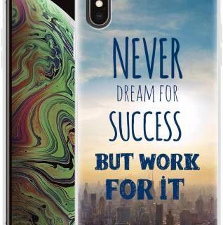 Nainz Back Cover for Apple iPhone XS Max (Multicolor, Grip Case, Silicon)