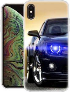 Nainz Back Cover for Apple iPhone XS Max (Multicolor, Grip Case, Silicon)