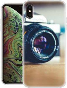 Nainz Back Cover for Apple iPhone XS Max (Multicolor, Grip Case, Silicon)