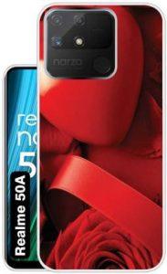 Case Club Back Cover for realme Narzo 50A (Multicolor, Grip Case, Silicon)