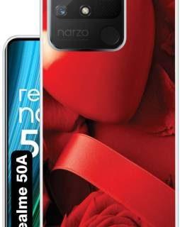 Case Club Back Cover for realme Narzo 50A (Multicolor, Grip Case, Silicon)