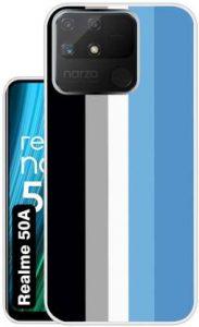 Case Club Back Cover for realme Narzo 50A (Multicolor, Grip Case, Silicon)