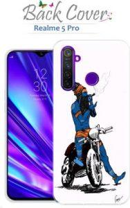 Morenzoprint Back Cover for Realme 5 Pro (Multicolor, Grip Case, Silicon)