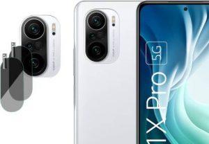 XAZE Back Camera Lens Glass Protector for Xiaomi Mi 11X Pro (Pack of: 2)