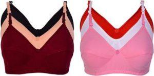 Women Non Padded Bra (Multicolor)