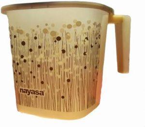 NAYASA Plastic Bath Mug (Brown 1.5)