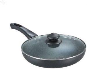 Prestige Fry Pan 26 cm diameter with Lid 2 L capacity (Aluminium, Non-stick, Induction Bottom)