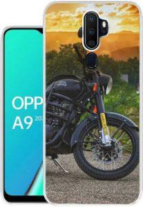ONLITE Back Cover for Oppo A9 2020 (Multicolor, Grip Case, Silicon)