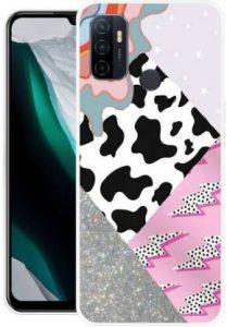 EAH Back Cover for OPPO A53 (Multicolor, Silicon)