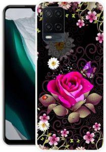 EAH Back Cover for OPPO A54 (Multicolor, Silicon)