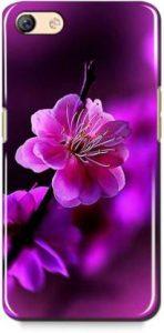 exclusive Back Cover for Oppo F3 (Purple, Grip Case)