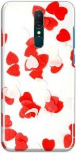 exclusive Back Cover for Oppo A9 (White, Red, Grip Case)