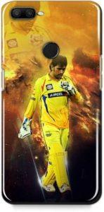 exclusive Back Cover for Oppo F9 (Yellow, Black, Grip Case)