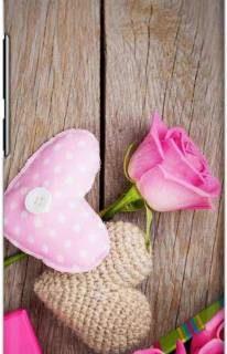 NDCOM Back Cover for Vivo Y71 Pink Roses Printed (Multicolor, Hard Case)