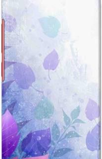 NDCOM Back Cover for Vivo Y81i Leafs Printed (Multicolor, Hard Case)