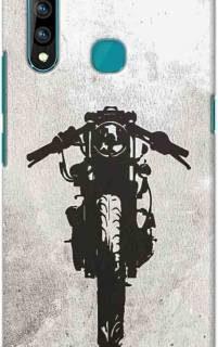 NDCOM Back Cover for Vivo Z1 Pro Bike Lover Printed (Multicolor, Hard Case)