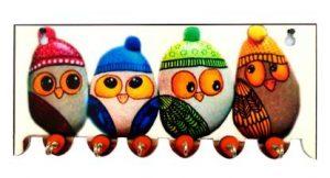 Shiva Arts Wood Key Holder (6 Hooks, Multicolor)