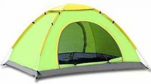 FosCadit Picnic/Camping/Outdoor/Hiking Portable Waterproof Tent for 4 Person Tent - For 4 Person (Multicolor)