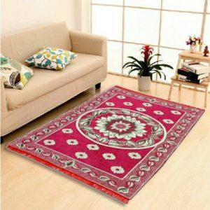 Globe Rudra Multicolor Cotton Carpet (121 cm, X 183 cm, Rectangle)