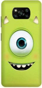 PrimeTag Back Cover for Poco X3 Pro Hard Case Print By Monsters, Inc. (Multicolor, Hard Case)