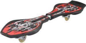 IRIS Portable Lightweight 8 inch x 33 inch Skateboard (Red, Pack of 1)
