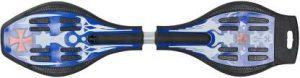 IRIS Portable Lightweight Waveboard 8 inch x 33 inch Skateboard (Blue, Pack of 1)