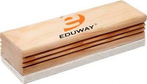 Eduway Regular Wooden Duster Dirtproof Scratchless Melamine Dirtproof High-Quality Washable Dusters (Beige)