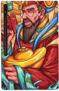 Xuwap Samsung Galaxy Tab S8 ultra Mobile Skin (Multicolor)