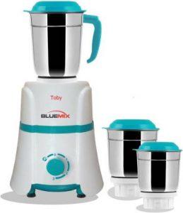 TOBY by Toby Queen Mixer Grinder 550 W (3 Jar) Queen mixer grinder ( 550W) 550 Mixer Grinder (3 Jars, Multicolor)
