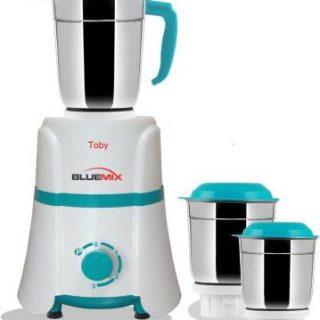 TOBY by Toby Queen Mixer Grinder 550 W (3 Jar) Queen mixer grinder ( 550W) 550 Mixer Grinder (3 Jars, Multicolor)