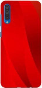Saledart Back Cover for Samsung Galaxy A50 (Red)