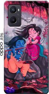 TrenoSio Back Cover for Oppo A96 2803 (Multicolor, Dual Protection, Silicon)