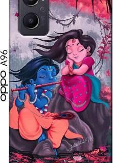 TrenoSio Back Cover for Oppo A96 2803 (Multicolor, Dual Protection, Silicon)