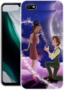 DESILOVE Back Cover for Oppo A35 (Multicolor, Grip Case, Silicon)