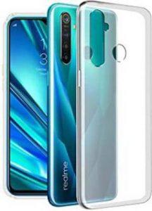 GI PRODUCTS Book Cover for FOR REALME NARZO 50 I (Transparent)