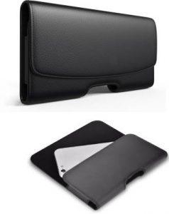 realtech Pouch for ZTE Blade A3 (2019) (Black, Holster)