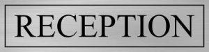 SEF Graphix Reception Emergency Sign