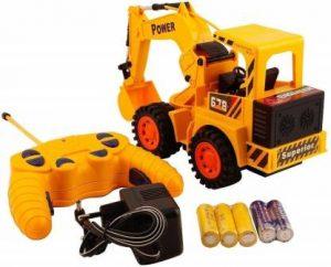 Whitewhale Remote Controlled Battery Operated Toy Truck (Yellow) (Yellow)