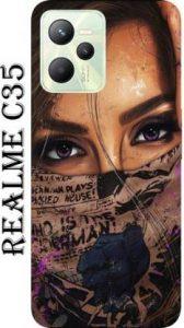 HUKUDU Back Cover for REALME C35 (Multicolor, Hard Case)