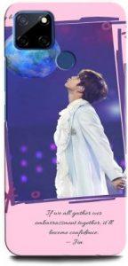 INTELLIZE Back Cover for Realme Narzo 30A RMX3171 BTS X ARMYJUNGSHOOK, KOREAN, HEARTBEAT, BTS, BEAT, V (Multicolor, Hard Case)