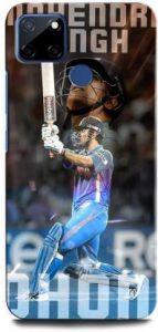 INTELLIZE Back Cover for Realme C25 RMX3193 MS DHONI 7, MAHENDRA SINGH DHONI, DHONI, CRICKET, JERSEY (Multicolor, Hard Case)