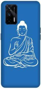 MD CASES ZONE Back Cover for Realme X7 Max/RMX3031 God Buddha Printed back cover (Multicolor, Hard Case)