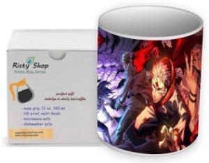 Risty Shop RSJUJUTSUMUG119 Porcelain Coffee Mug (350 ml)