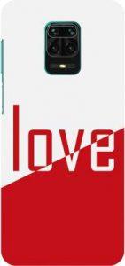 Saledart Back Cover for Redmi Note 9 Pro (Red)