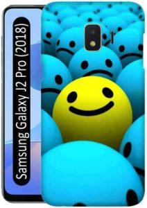 Crafto Rama Back Cover for Samsung Galaxy J2 Pro (Blue, Yellow)