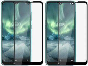 Bai and kaka Edge To Edge Tempered Glass for Nokia C20 Plus (Pack of 1)