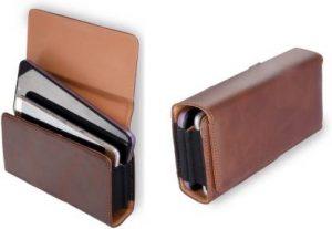 HITFIT Pouch for Samsung Galaxy A73 5G / Samsung Galaxy F23 / Samsung Galaxy M33 (Brown, Grip Case)