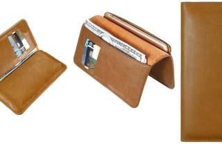 HARITECH Pouch for vivo iQOO Z6 / vivo Y01 / vivo Y33s 5G / vivo iQOO 9 SE (Brown)