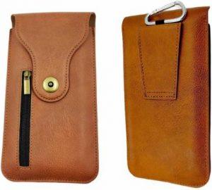 HARITECH Pouch for Realme 9i / Realme GT2 Pro / Realme GT Neo3 / Realme GT2 (Brown, Dual Protection)